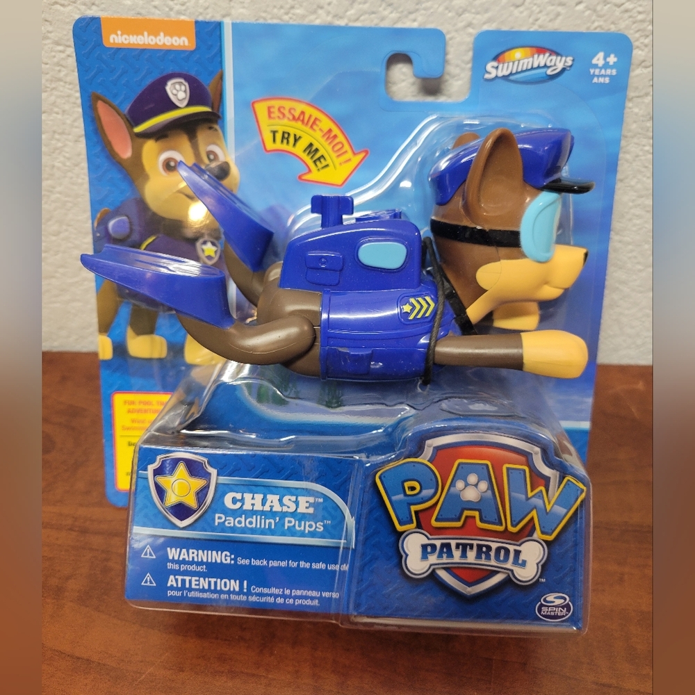 Paw Patrol Paddlin Pups Chase Nwt